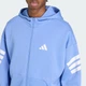 Чоловіча толстовка Future Icons 3-Stripes adidas JW7109 (XS) синій (4068806678652) - зображення 4