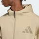 Чоловіче худі New adidas Z.N.E. Full-Zip adidas KE4682 (2XL) коричневий (4068822561792) - зображення 3