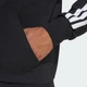 Чоловіча толстовка Essentials 3-Stripes French Terry adidas JD1877 (XL) чорний (4067901407792) - зображення 5