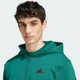 Чоловіче худі Future Icons 3-Stripes Full Zip adidas IW8531 (XS) зелений (4067896666990) - зображення 5