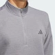 Чоловічий світшот Ultimate365 Dwr Textured Quarter Zip adidas IL0563 (XS) сірий (4067894114110) - зображення 4