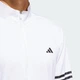 Чоловічий світшот Adi 3-Stripes Half-Zip adidas IQ2918 (L) білий (4066758796547) - зображення 4