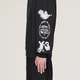 Світшот Y-3 Graphic Crew adidas JX4749 (S) чорний (4068809568363) - зображення 7