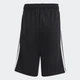 Дитячі шорти Essentials 3-Stripes Knit adidas HY4714 (128) чорний (4066745146898) - зображення 2