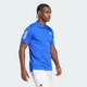 Мужская футболка-поло Club 3-Stripes Tennis adidas IZ3220 (XS) синий (4067894173292) - изображение 3