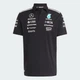 Мужская футболка-поло Mercedes - AMG Petronas Formula One Team Black adidas JW5391 (XS) черный (4068802721895) - изображение 7