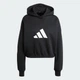 Женское худи Future Icons 3 Bar Logo adidas JE0136 (2XS) черный (4067906171308) - изображение 6