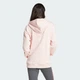 Женское худи Essentials Big Logo Regular Fleece adidas IY4310 (XS) розовый (4067897997987) - изображение 2