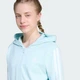 Детская толстовка Essentials Full-Zip Kids adidas JY4984 (140) бирюзовый (4068808325530) - изображение 4