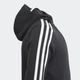 Детская толстовка Essentials 3-Stripes adidas GQ8356 (104) черный (4064036034602) - изображение 4