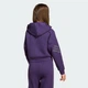 Детская толстовка Future Icons 3-Stripes Kids adidas JW7522 (128) фиолетовый (4068807175402) - изображение 2