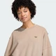 Женский свитшот OVERSIZED CREWNECK adidas KC8866 (L) бежевый (4068821093607) - изображение 4