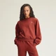 Женский свитшот adidas by Stella McCartney Regular adidas JZ0671 (XS) коричневый (4068814673892) - изображение 2