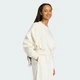 Женский свитшот ALL SZN Soft Lux Loose adidas JV9893 (XL) белый (4068808635738) - изображение 3