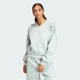 Женский свитшот FUTURE ICONS THREE STRIPES adidas KB4245 (L) зеленый (4068815217231) - изображение 1