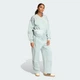 Женский свитшот FUTURE ICONS THREE STRIPES adidas KB4245 (L) зеленый (4068815217231) - изображение 3
