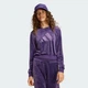 Дитячий світшот Girl Holiday Glam Cropped Kids adidas JW2437 (152) фіолетовий (4068808240833) - зображення 1
