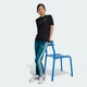 Детские спортивные брюки Adicolor SST Open Hem Slim Track Kids adidas IY9788 (140) бирюзовый (4067895520866) - изображение 3