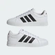 Кроссовки GRAND COURT BASE 3.0 adidas JR4613 37 (4.5 UK) белый (4068804887988) - изображение 5