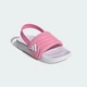 Детские Сандалии ADILETTE ESTRAP 2.0 CHILDREN adidas HQ9201 31 (31 EUR) розовый (4068806168368) - изображение 5