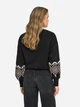 Свитшот женский ONLY 15216364-Black L Черный (5715732997898) - изображение 2