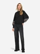 Свитшот женский ONLY 15216364-Black S Черный (5715732997874) - изображение 4