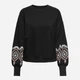 Свитшот женский ONLY 15216364-Black M Черный (5715732997881) - изображение 6