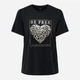 Футболка женская ONLY 15307292-Black S Черная (5715729538424) - изображение 3