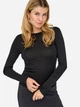 Лонгслив длинный женский ONLY 15359724-Black XL Черный (5715825993653) - изображение 4