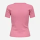 Футболка хлопковая женская ONLY 15369240-Wild Rose S Розовая (5715830215702) - изображение 4