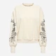 Свитшот женский ONLY 15363824-Birch XS Серо-бежевый (5715831909297) - изображение 3