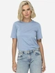 Футболка хлопковая женская ONLY 15270390-Cashmere Blue XS Голубая (5715866997658) - изображение 1