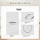 Мужское кольцо DanielWellington DW, классические парные кольца, серебро Starlight, размер 62, подарок на день рождения для парня, DW034 - изображение 7