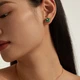 Серьги-гвоздики LOLA ROSE «Вечнозеленый плющ», серебро - изображение 5