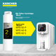 Фильтрующий картридж для водоочистителя KARCHER серии WPD60. Оригинальные аксессуары. Специальные расходные материалы. Фильтрующий картридж обратного осмоса № 2. - изображение 1