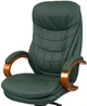 Крісло АКЛАС Валенсія Soft EX MB (Шкіра Lux LC Green/PU Зелений) - зображення 5