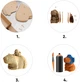 Картонный 3D пазл-конструктор Cartonic 3D Puzzle Capybara Trio (CARTCAPYTRIO) - изображение 4