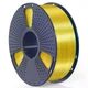 PLA-пластик Філамент Sunlu PLA Silk Plus Yellow (PLA+) для 3D-принтера - 1Кг, 1.75mm Red Шовковий Жовтий з Котушкою - изображение 5