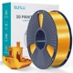 PLA-пластик Філамент Sunlu PLA Silk Plus Brass (PLA+) для 3D-принтера - 1Кг, 1.75mm Red Шовковий Латунь з Котушкою - изображение 1