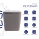 Унітаз підвісний безобідковий сірий Q-TAP Tern із сидінням з мікроліфтом QTTER26SG49000 - зображення 2
