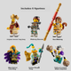 Конструктор LEGO Король обезьян Xiaoxia 80045 деталей около 1705 - изображение 8