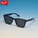 Солнцезащитные очки RayBan, квадратная крупная оправа, модные солнцезащитные очки для мужчин и женщин, защита от солнца при вождении RB4392D 601/87 - зображення 3
