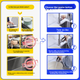 Кухонная мойка OULIN серии JC, одночашевая, нержавеющая сталь 304, 656 мм - изображение 4