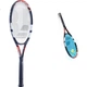 Тенісна ракетка Babolat, ракетка для початківців, тенісний тренажер для одного гравця, зоряно-червона [попередньо натягнута] - зображення 3
