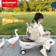 Машинка-каталка Babyhood Twist Car для дітей 1-6 років, музична, карамельного кольору - зображення 5