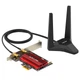 Беспроводной сетевой адаптер Wavlink AX210, Intel Gigabit Gaming WiFi 6, встроенная сетевая карта PCI-E для настольных компьютеров, приемник и передатчик WiFi 5400 Мбит/с, Bluetooth 5.3, 675X3 - изображение 1