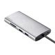 Док-станция расширения ThinkPad Lenovo Type-C, адаптер USB-C на HDMI и VGA, USB-концентратор, гигабитная сетевая карта, быстрая зарядка PD, устройство чтения карт SD/TF, док-станция расширения для ноутбука LC10 - изображение 4