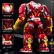 Броня Marvel Iron Man Anti-Hulk, 8 дюймів, 180601, іграшкова фігурка для хлопчиків із шарнірними з'єднаннями, для дітей віком від 14 років - зображення 6