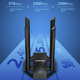 Беспроводная двухдиапазонная гигабитная сетевая карта COMFAST CF-975AX 5G для настольных компьютеров и ноутбуков, внешний USB-приемник Wi-Fi 6 AX5400. - изображение 5