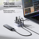 Док-станция ORICO Expansion Dock, концентратор Type-C, высокоскоростной разветвитель USB 3.2 10 Гбит/с, преобразователь One-To для ноутбука, длина кабеля 0,5 метра. - изображение 3
